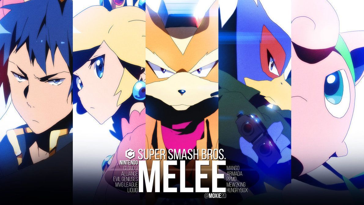 1191x670 THE MELEE GODS | Character Wallpaper by moxie2D