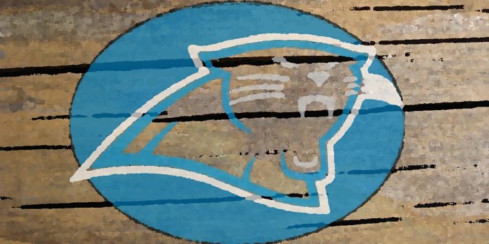 1920x1200 Carolina Panthers Logo Painted On Wood 1920x1200 WIDE NFL / Carolina
