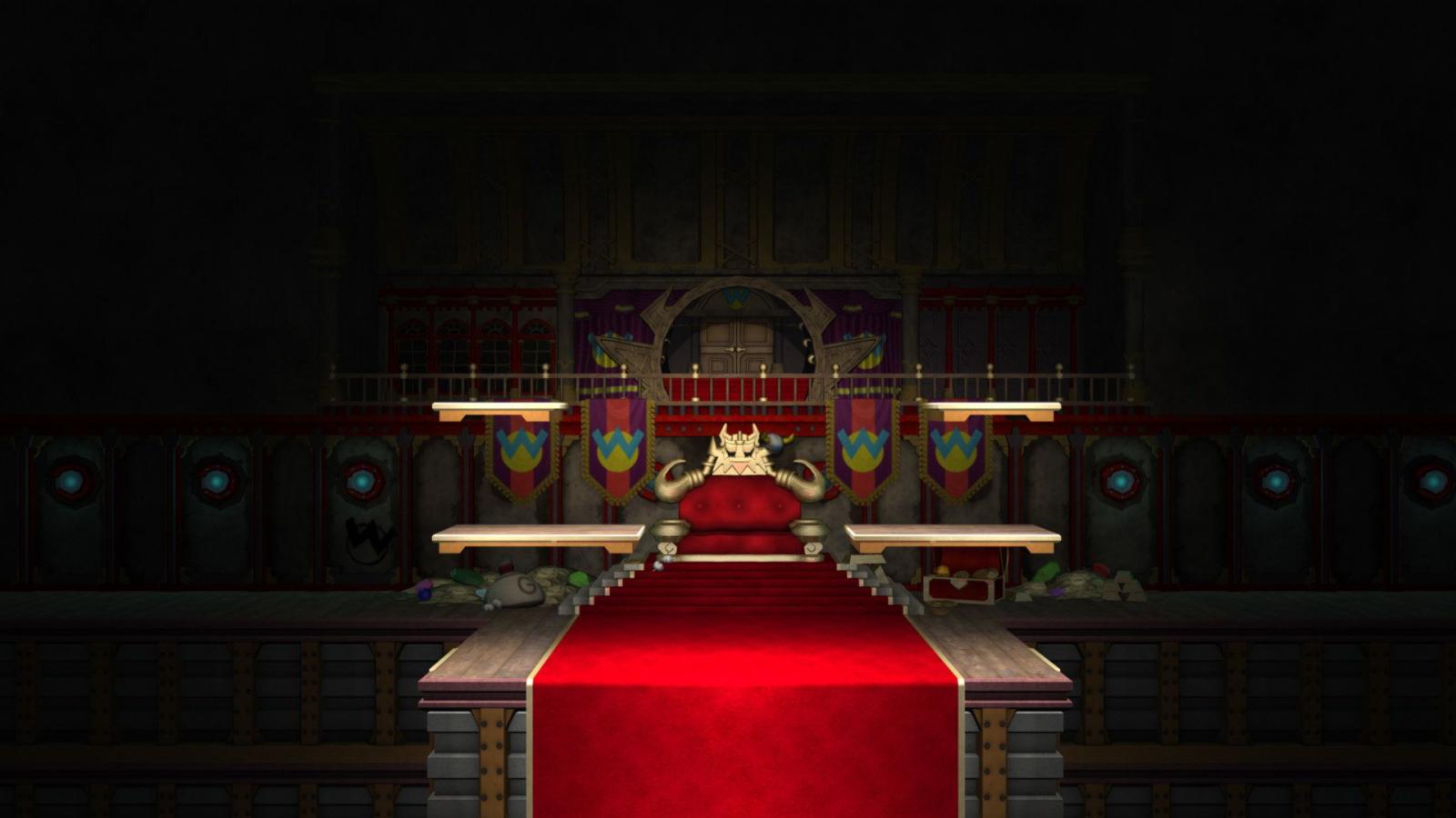 1920x1080 ArtStation - Wario Land Throne Room for Super Smash Bros. Project M