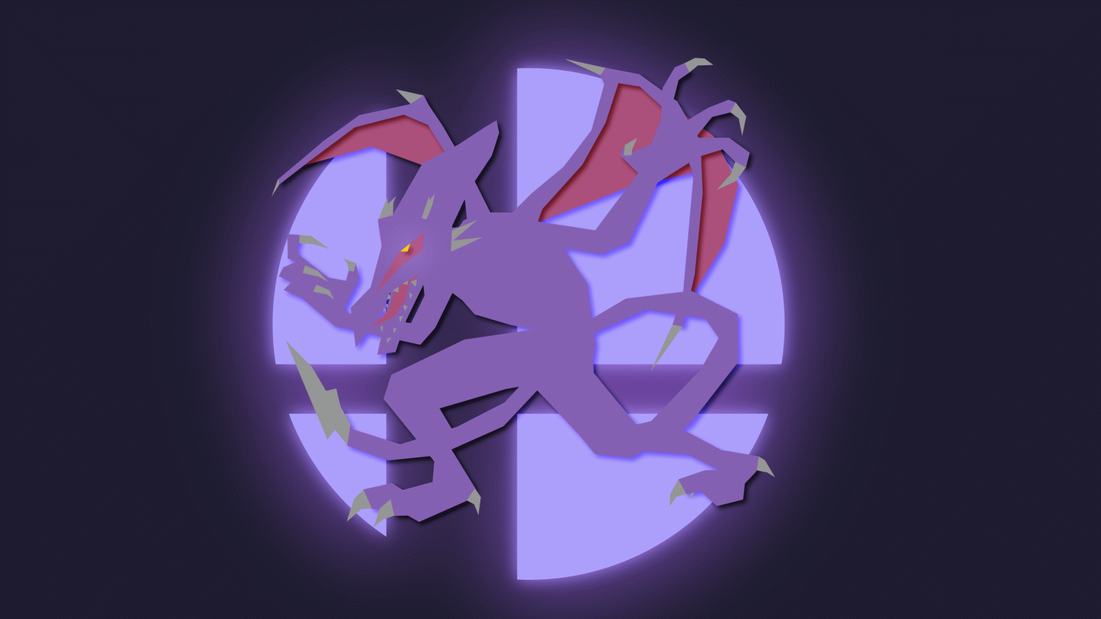 2560x1440 New version of my Ridley Wallpaper : smashbros