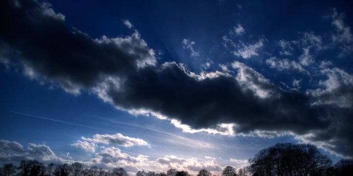 2560x1600 Dark Blue Sky HD wallpaper