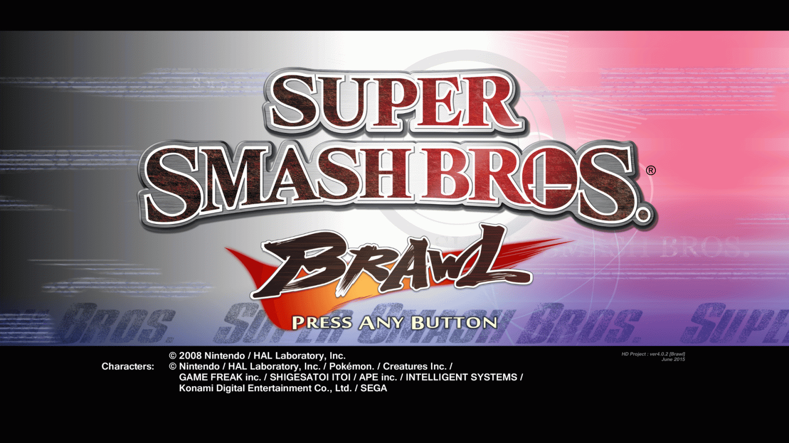 1920x1080 Super Smash Bros. HD Retexture Project [v4.0.3] August 2015