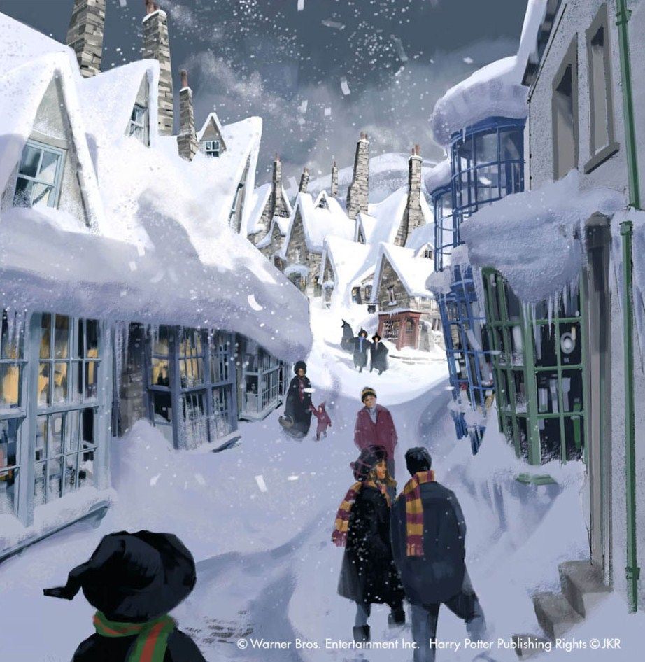 922x946 Hogsmeade | Books Worth Reading | Harry potter gifts, Harry potter