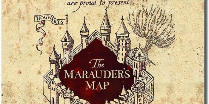 1083x1664 WB Official Licensed Harry Potter Marauders Map Poster Maxi Paper
