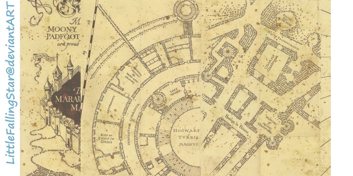9921x6969 Download The Marauders Map Wallpaper Gallery
