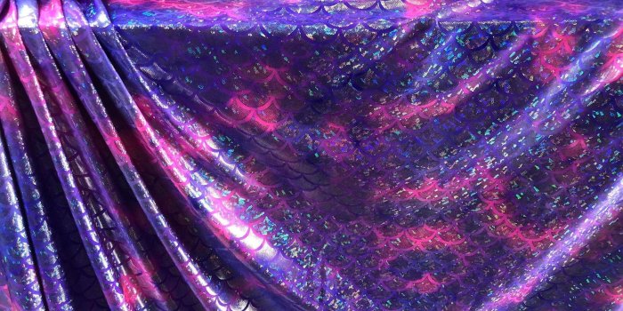 2048x1536 Tie-Dye Purple/Pink Mermaid Scales Swimsuit