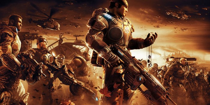 1920x1080 Gears of War 2 wallpaper - Game wallpapers - #4868