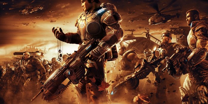 2560x1440 Gears of War 2 Wallpaper Art - ID: 84102 - Art Abyss