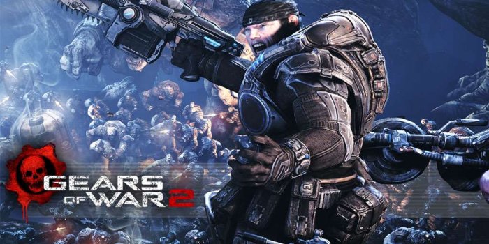 1024x768 Gears of War 2 HolyFragger.com Gears of War 2 Wallpaper 11 - Human