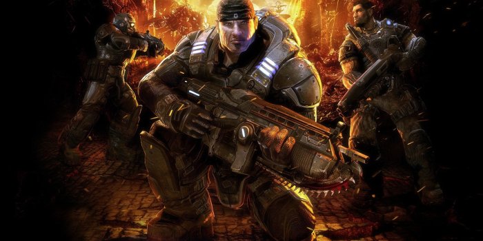 1920x1200 Gears Of War 2 Hd Wallpaper - Gears Of War 1 Hd (#1382661) - HD