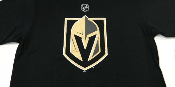 1600x1200 NHL Vegas Golden Knights Adidas Name & Number BlackTee Karlsson # 71 SizeX  Large