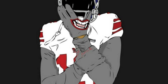 1080x1080 nygiants #giants #nyg ##odellbeckhamjr #cartoon #newyorkgiants