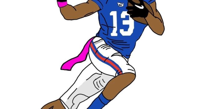 1080x1080 Odell Beckham Jr Cartoon Drawing at PaintingValley.com | Explore