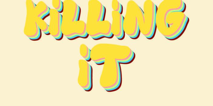 736x1349 Most Funny Workout Quotes :keep killing it - iPhone wallpaper