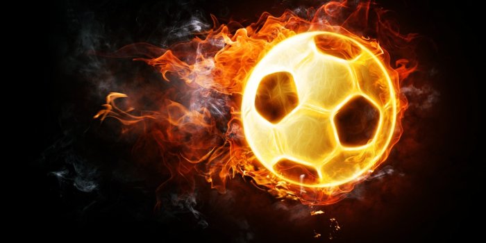 3840x2160 Download 3840x2160 Soccer Ball, Fire Wallpapers for UHD TV