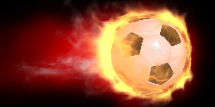 1920x1080 Soccer Ball Flames Wallpapers