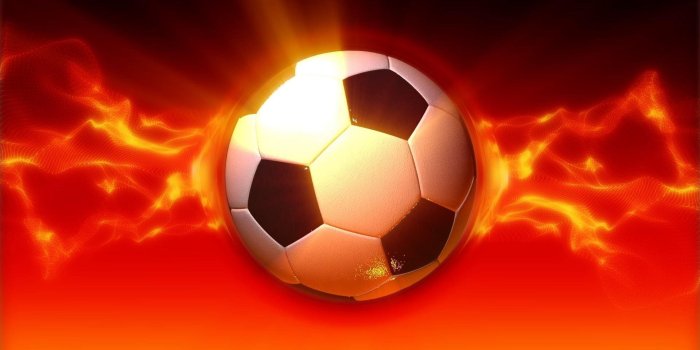 1920x1080 Soccer Ball Flames Wallpapers