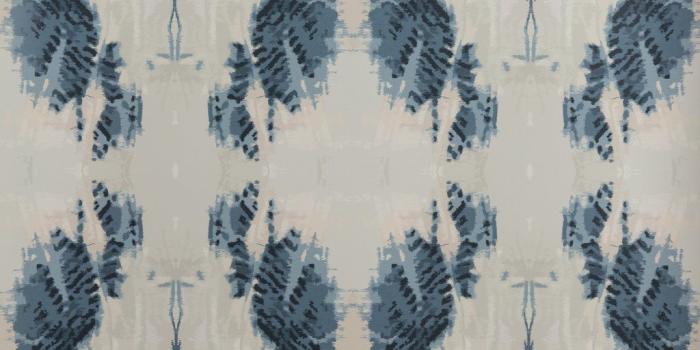 1024x963 Cascade Wallpaper (Indigo)