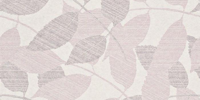 930x1180 Wallpaper with Leafs - white/pink Rasch Textil Indigo