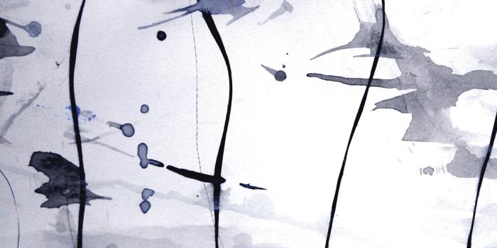 1695x2256 Splatter Spell - Indigo Wallpaper