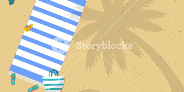 1000x811 Summer Beach Vacation Holidays Poster, Wallpaper. Copy Space. Top