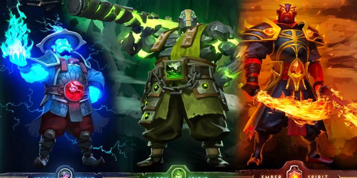 1920x1080 Spirit Kaolin Earth Spirit Xin Ember Spirit Dota 2 Hero Hd Wallpaper