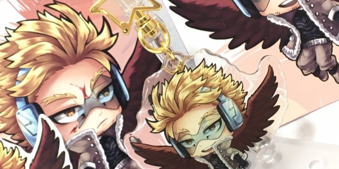 2048x1536 Hawks BNHA GIFT PACK Charms Prints Stickers