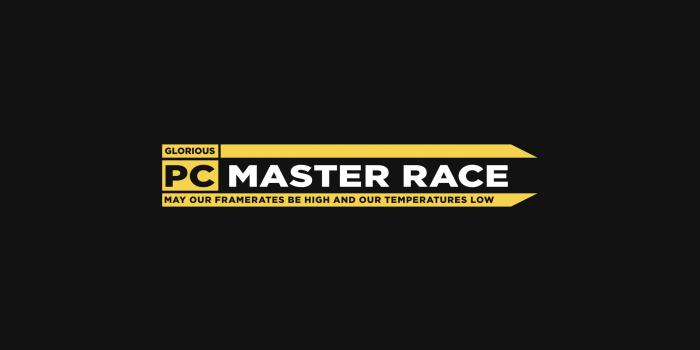 2560x1440 PCMR Logo [2560x1440] [xpost from r/pcmasterrace] | PC Master Race