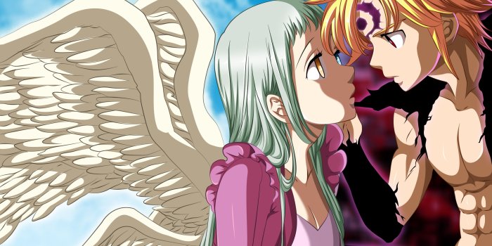 2880x2058 5050399 Elizabeth Liones, Meliodas (The Seven Deadly Sins) wallpaper