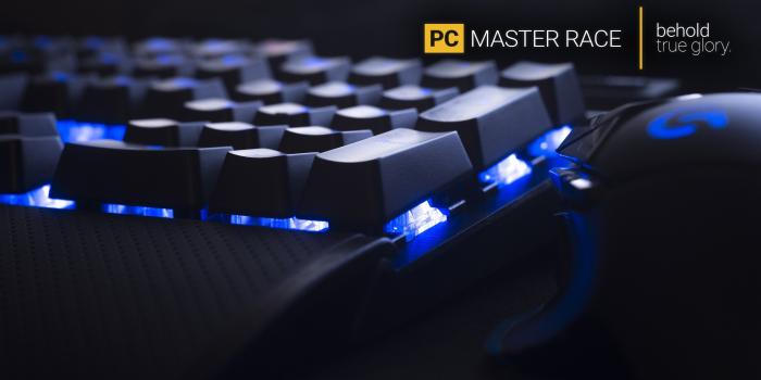 3840x2160 PC Master Race, Keyboards, Computer mouse, Computer, Lights