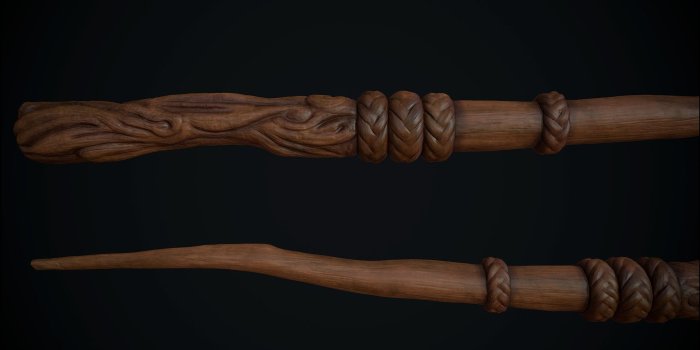 1920x1080 ArtStation - Harry Potter Fan Art : Magic Wand, Luc Chamerlat