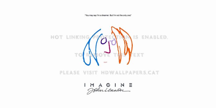 1680x1050 john lennon imagine entertainment music