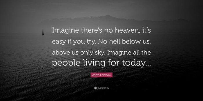 3840x2160 Imagine John Lennon Peace Quotes