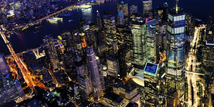 6000x4800 New York City At Night 8K UHD Wallpaper