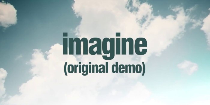 1280x720 John Lennon - Imagine (original demo)