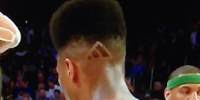1200x800 Iman Shumpert has Adidas logo carved into hair - SBNation.com
