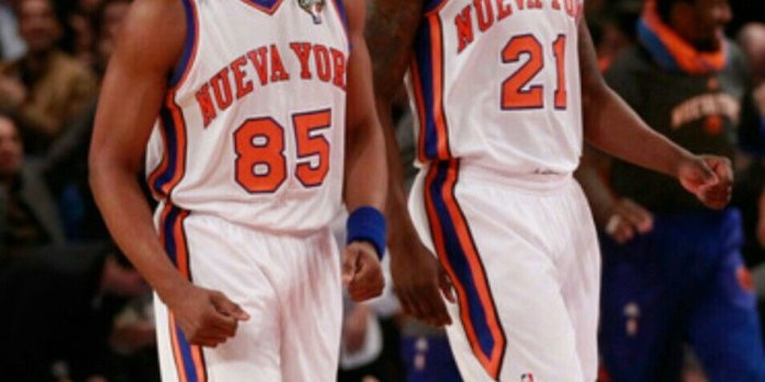 954x1481 BARON DAVIS AND IMAN SHUMPERT | Sports: NBA-NY KNICKS! | Baron davis