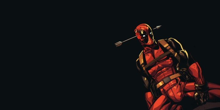 2400x1500 HD wallpaper: Marvel Deadpool wallpaper, comic art, studio shot
