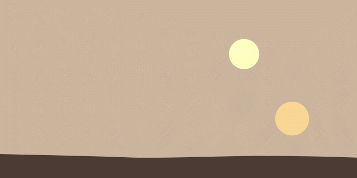 2880x1800 Minimalist Tatooine Wallpaper [2880x1800] : StarWars