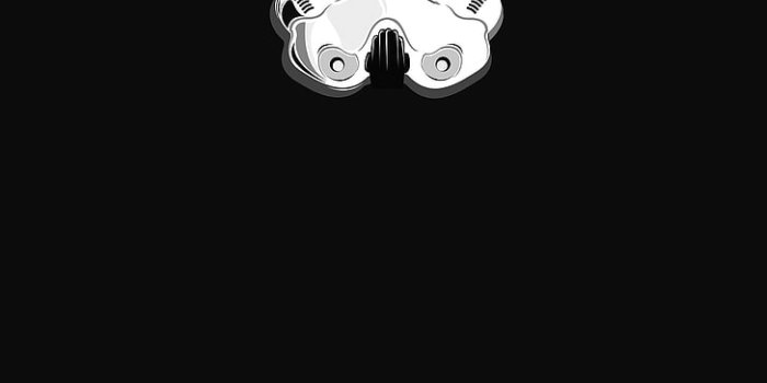 728x1165 HD wallpaper: Star Wars, stormtrooper, helmet, minimalism, portrait