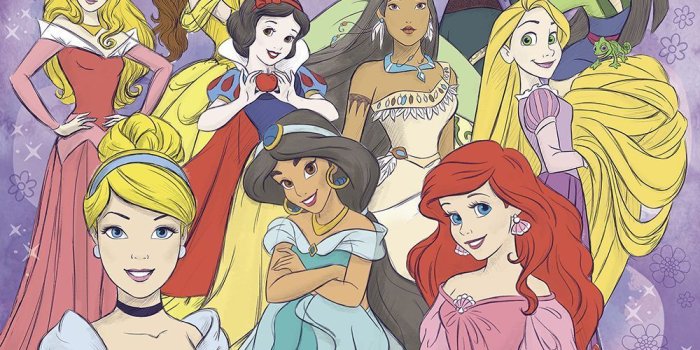 1000x1000 Disney Princess 2020 Wall Calendar