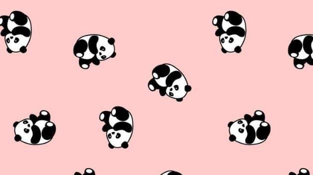 627x1280 Panda Pattern | Phone Wallpapers in 2019 | Baby nursery wallpaper
