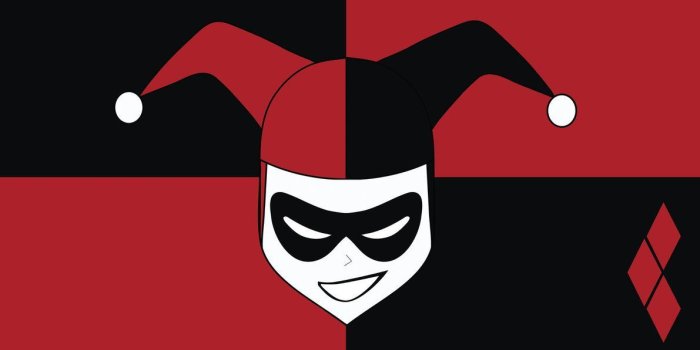 1191x670 Red black harley quinn wallpaper | Harley Quinn &Joker--Madlove