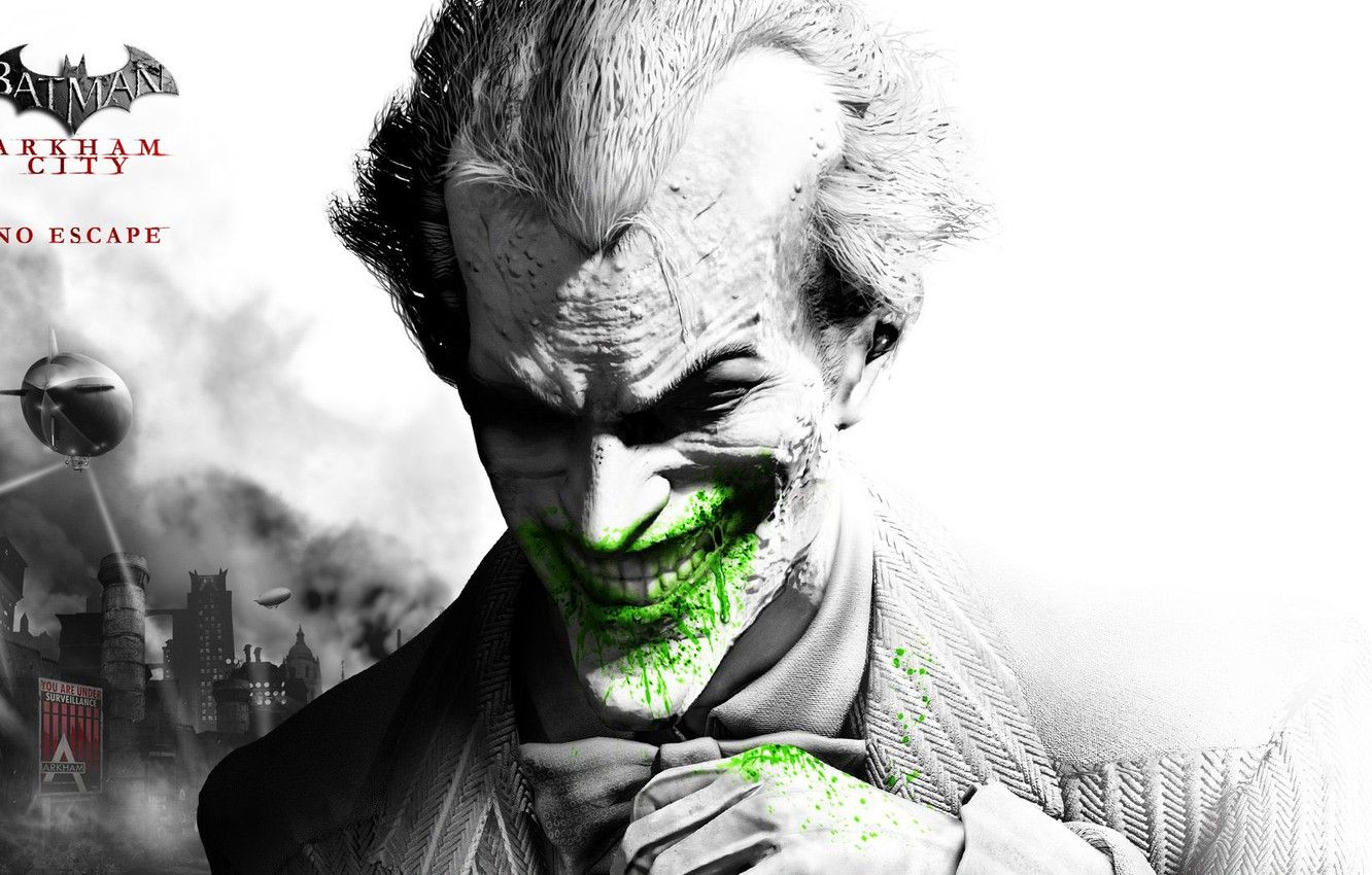1332x850 Wallpaper Joker, Batman, Batman, Joker, Arkham City, Game images for