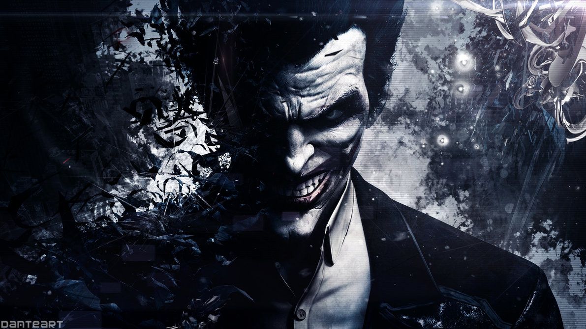 1191x670 43+] The Joker Arkham Wallpaper on WallpaperSafari