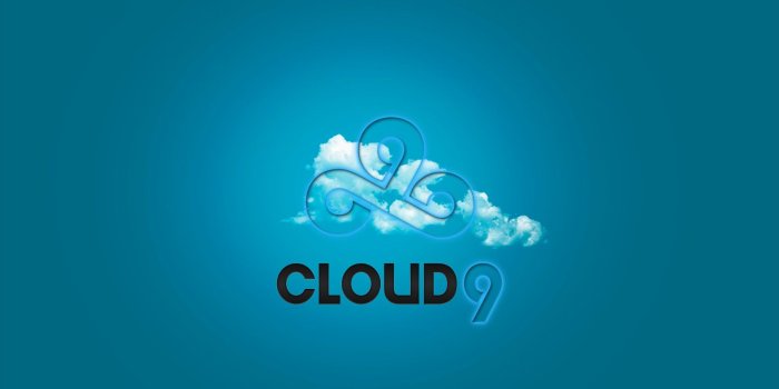 1920x1080 Blue wallpaper for Cloud 9 team (League of Legends) HD Wallpaper
