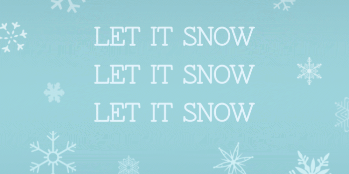 750x1334 Let it snow snowflake iPhone wallpaper | plus more free holiday
