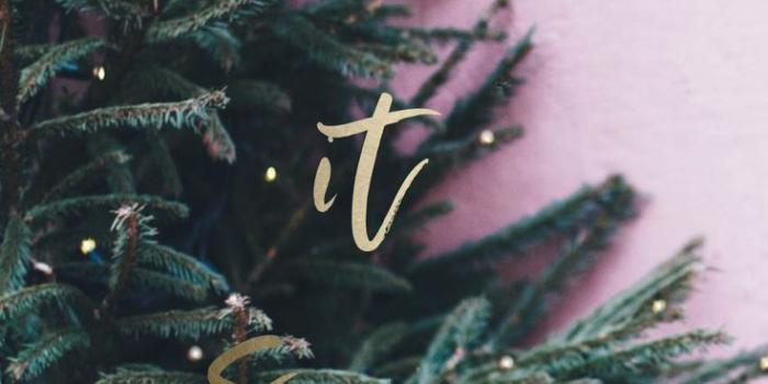 736x1347 Art ideas Pink Christmas Iphone wallpaper, let it snow gold quote