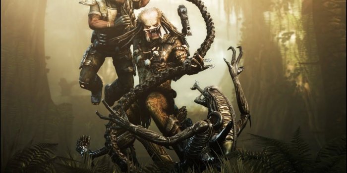 1280x720 Alien vs Predator- Predator Temple (Gameplay)