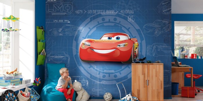 2000x1328 Cars 3 Disney wall mural wallpaper | Buy it now